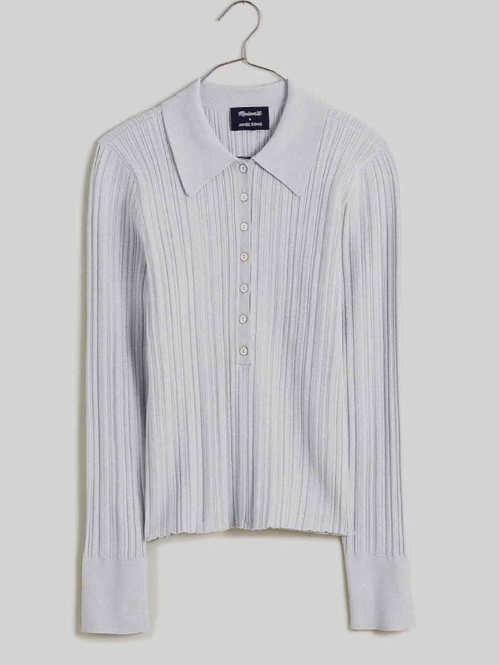 Madewell x Aimee Song Polo Sweater
